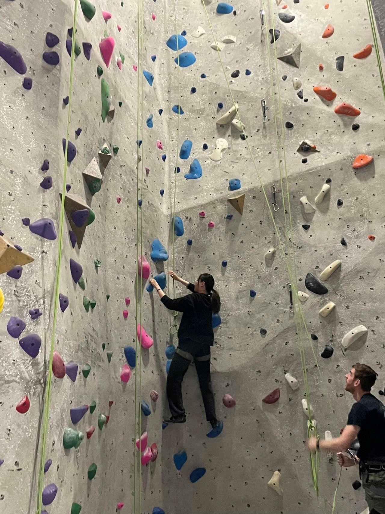 Rock climbing